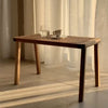 8Table. Sustainable handmade in Sweden. FSC Oak and rattan.  